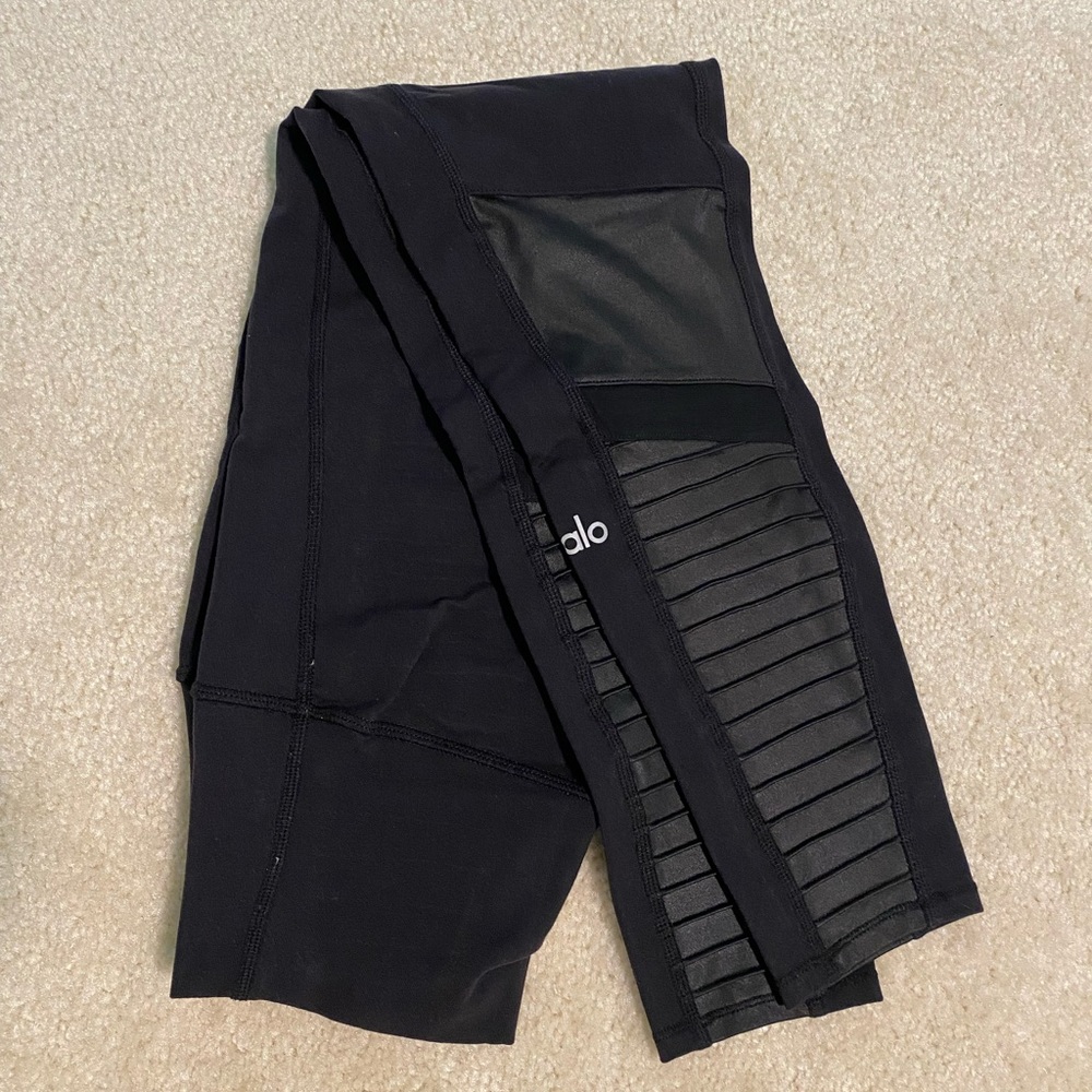 ALO high waist moto leggings